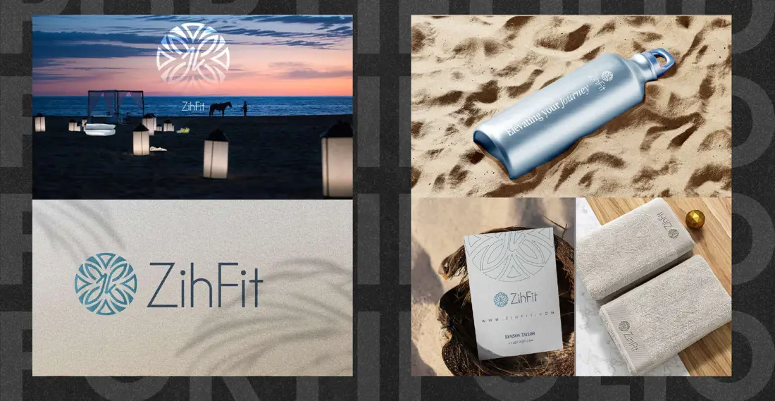 Identidade visual ZihFit