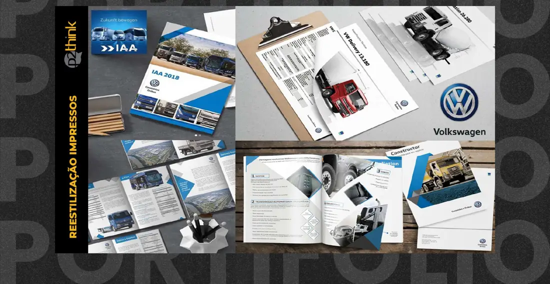 Reestilização de impressos Volkswagen