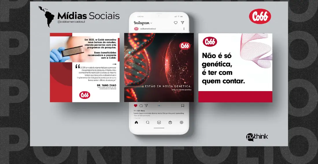 Mídias sociais Cobb